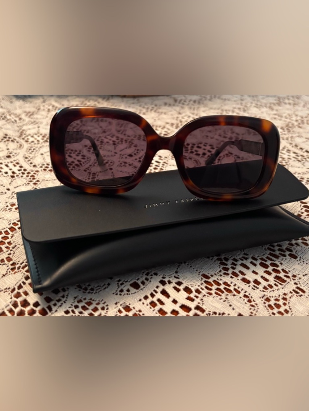 Tortoiseshell Frames Sunglasses - Women
